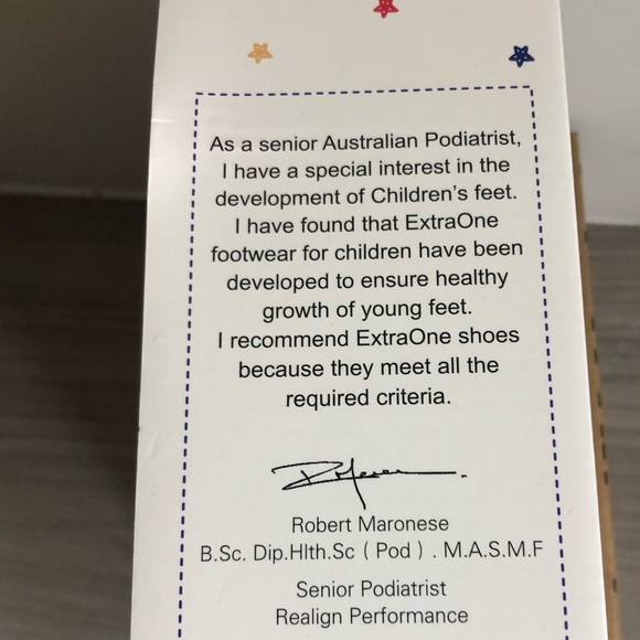 Bundle of Extra One  Brown and Silver Kids Shoes. Size 20, 21, 22. - Picture 5 of 5